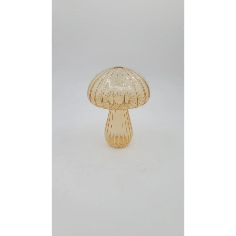 Transparent Jelly Color Mushroom Glass Vase Aromatherapy Bottle Home Small Vase‎